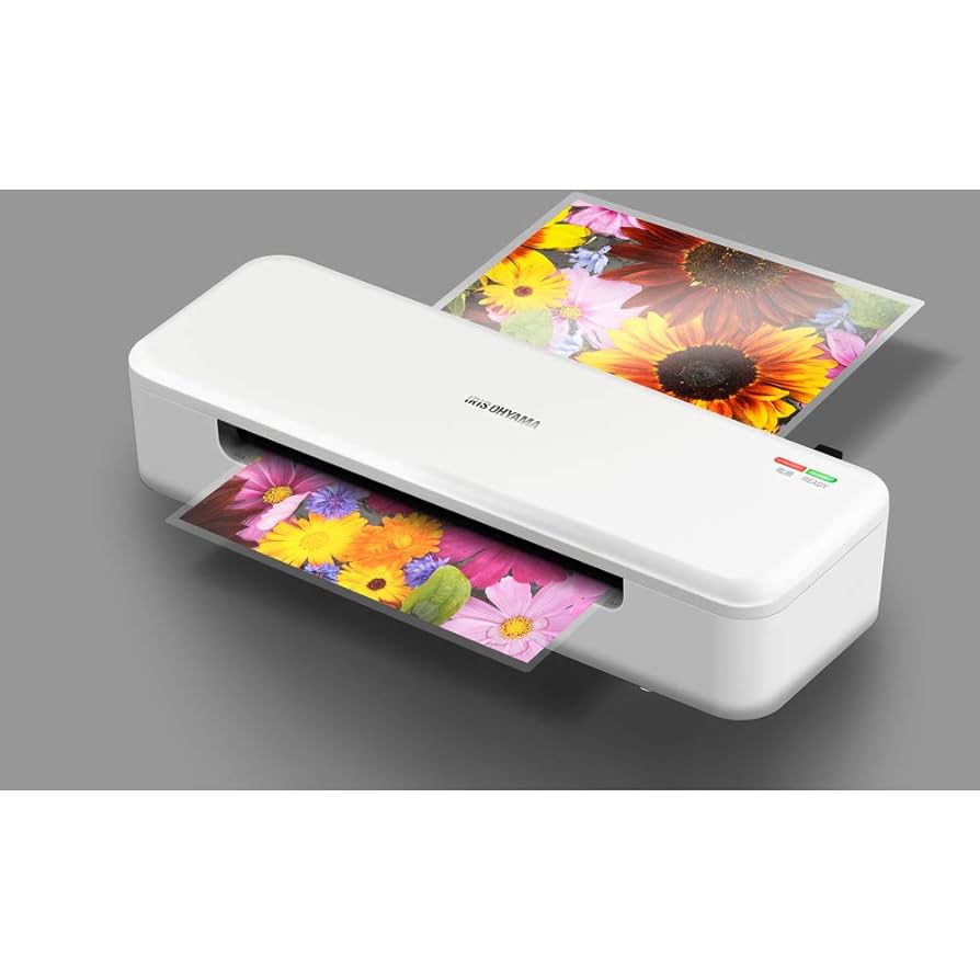 美品、アイリスオーヤマ　IRIS OHYAMA　ラミネーター　HSL-A44-R アイリスオーヤマ IRIS OHYAMA ラミネーター HSL-A44-R レッド
